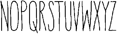 YorkHandwriting ttf (400) Font UPPERCASE