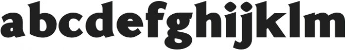 Yorkie ExtraBold otf (700) Font LOWERCASE