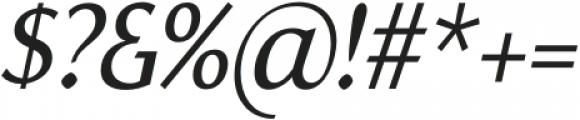 Yorkie Light Italic otf (300) Font OTHER CHARS