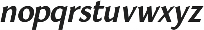 Yorkie Medium Italic otf (500) Font LOWERCASE