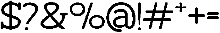 Yorkyra Regular otf (400) Font OTHER CHARS