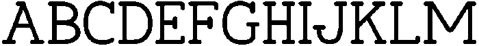 Yorkyra Regular otf (400) Font UPPERCASE