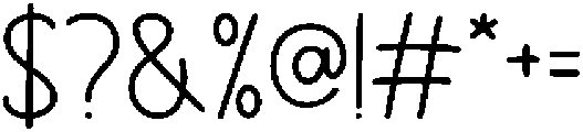 You Warm My Heart otf (400) Font OTHER CHARS