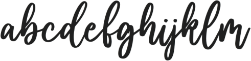 You are my everythink script otf (100) Font LOWERCASE