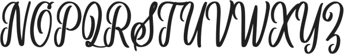 You are my everythink script ttf (100) Font UPPERCASE