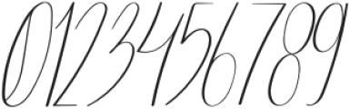 Youfiny Italic otf (400) Font OTHER CHARS