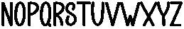Young Mango Regular otf (400) Font LOWERCASE