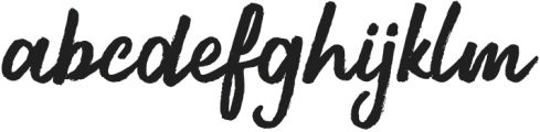 Young Style Regular otf (400) Font LOWERCASE