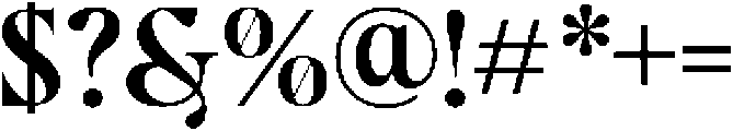 Young otf (400) Font OTHER CHARS