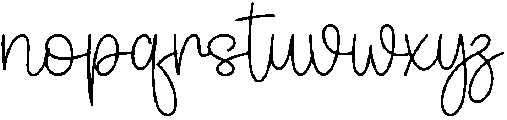 Youngest Regular otf (400) Font LOWERCASE
