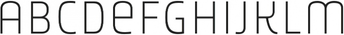 Younion FY Thin THREE otf (100) Font LOWERCASE