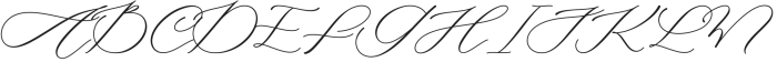 Your Beloved otf (400) Font UPPERCASE