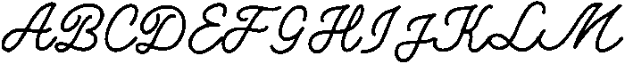 Your Dreams Script otf (400) Font UPPERCASE