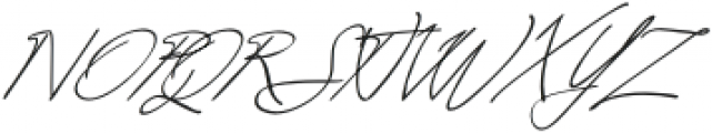 Your Signature otf (400) Font UPPERCASE