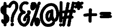 YourMoon Sans Bold otf (700) Font OTHER CHARS