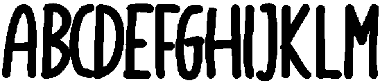 YourMoon Sans Bold otf (700) Font UPPERCASE