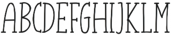 YourMoon Serif otf (400) Font UPPERCASE