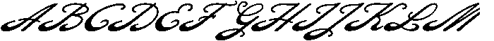 Yours Truly Regular ttf (400) Font UPPERCASE