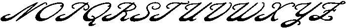 Yours Truly Regular ttf (400) Font UPPERCASE