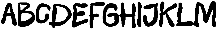 Youth Crew Regular otf (400) Font UPPERCASE