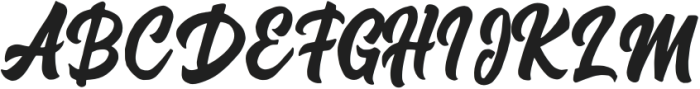 Youthgate Normal otf (400) Font UPPERCASE