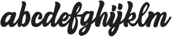 Youthgate Normal otf (400) Font LOWERCASE