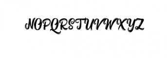 Young Coconut Script Inline.ttf Font UPPERCASE
