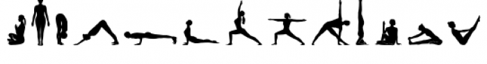 Yoga Studio Font UPPERCASE