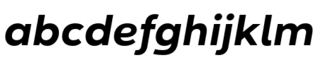 Yorkten Extended Bold Italic Font LOWERCASE
