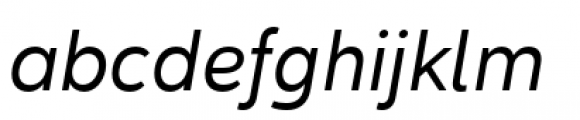 Yorkten Regular Italic Font LOWERCASE