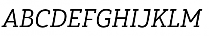 Yorkten Slab Normal Regular Italic Font UPPERCASE