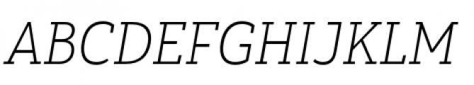 Yorkten Slab Normal Thin Italic Font UPPERCASE