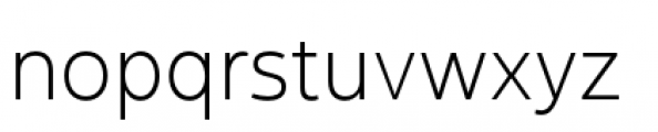 Yorkten Thin Font LOWERCASE