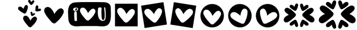 You Me-A quiry font with heart dingbat Font LOWERCASE