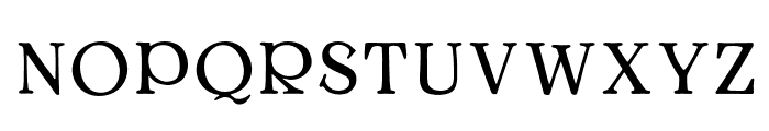Yohshi Normal Font UPPERCASE