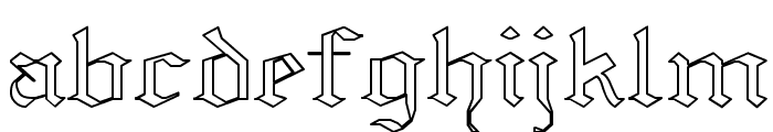 Yold Anglican Font LOWERCASE