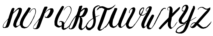 Yolloy-Medium Font UPPERCASE