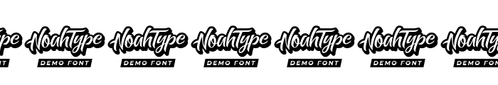 Yonder Breaks Demo Italic Font OTHER CHARS