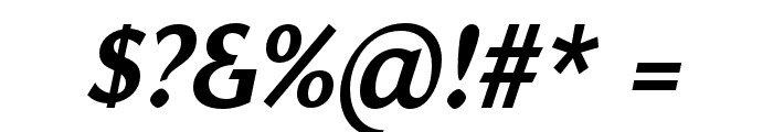YorkieDEMO-MediumItalic Font OTHER CHARS