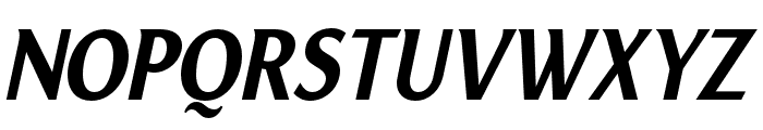 YorkieDEMO-MediumItalic Font UPPERCASE