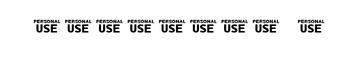 Yorle Personal use Font OTHER CHARS