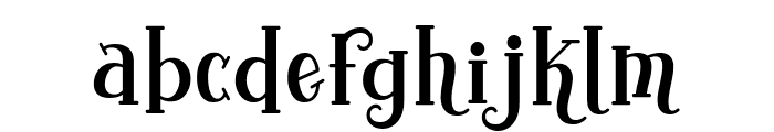 Yoshephin Font LOWERCASE