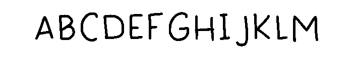 You Have Such Neat Hand Regular Font UPPERCASE