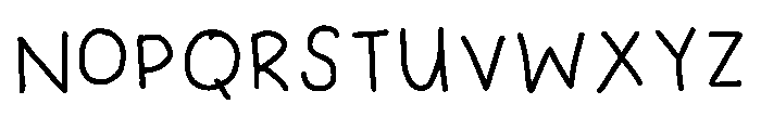 You Have Such Neat Hand Regular Font UPPERCASE