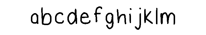 You Have Such Neat Hand Regular FONT