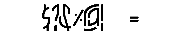 You Regular Font OTHER CHARS