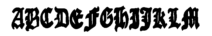 Young Austrian FONT