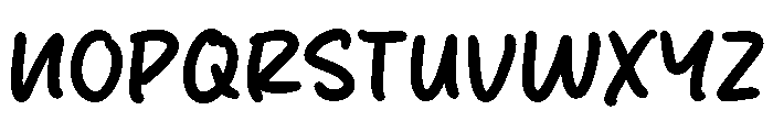 Young Kids Font UPPERCASE