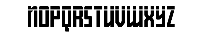 Young Patriot Laser Font LOWERCASE