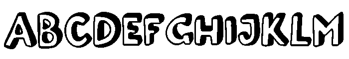 Young Rabbit Font UPPERCASE